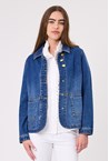 HARMONY JACKET - mid blue